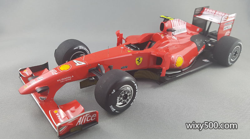 Build Diary: 2009 Ferrari F60 (Tamiya 1:20 scale) – wixy500